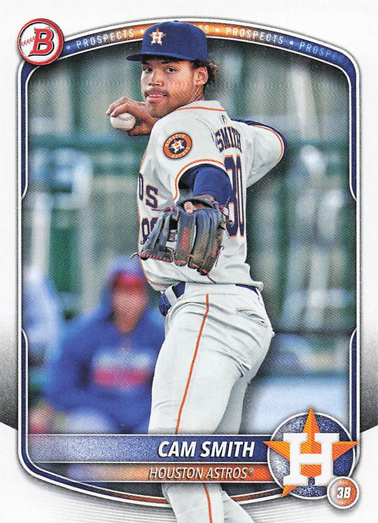 2025 Bowman Baseball Prospects Cam Smith #BP-48