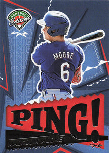 2024 Panini Prospect Edition Baseball Ping! Malcolm Moore #8