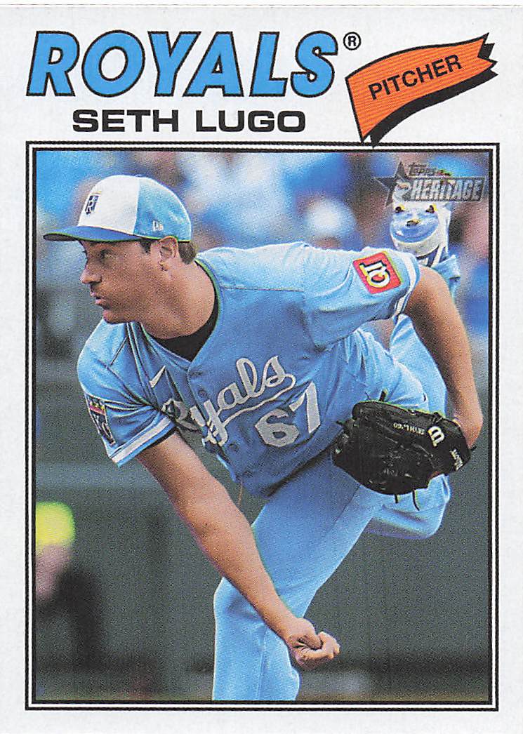 2026 Topps Heritage Baseball Seth Lugo #192