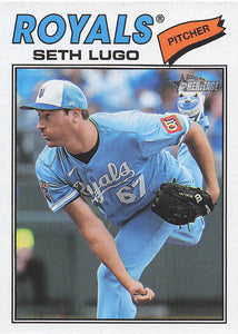 2026 Topps Heritage Baseball Seth Lugo #192