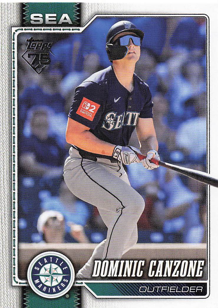 2026 Topps Baseball Dominic Canzone #156