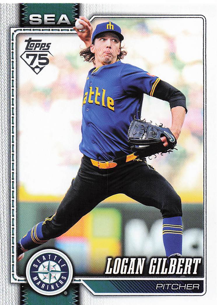 2026 Topps Baseball Logan Gilbert #235