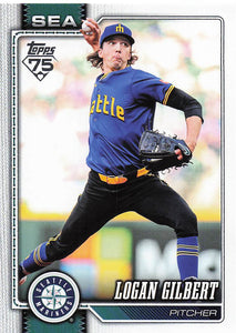 2026 Topps Baseball Logan Gilbert #235