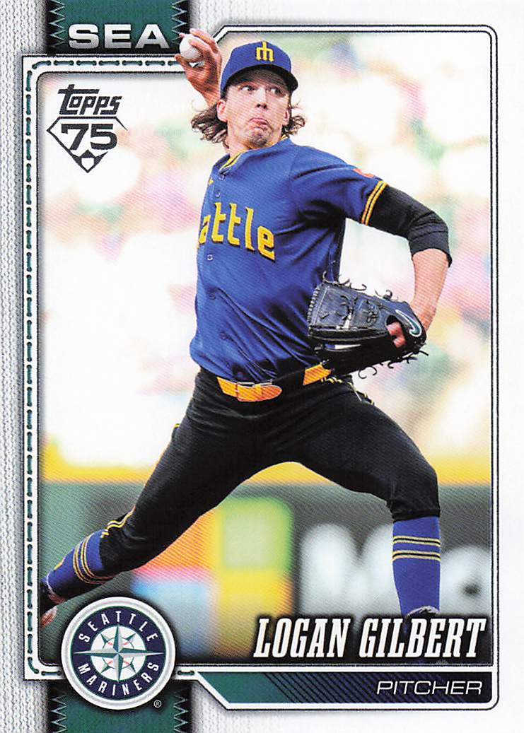 2026 Topps Baseball Logan Gilbert #235