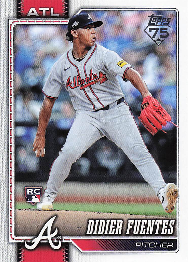 2026 Topps Baseball Didier Fuentes #243 Rookie