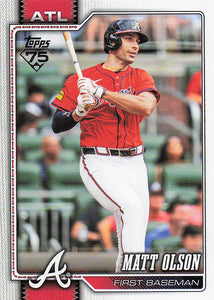 2026 Topps Baseball Matt Olson #39