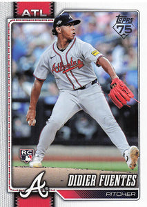 2026 Topps Baseball Didier Fuentes #243 Rookie