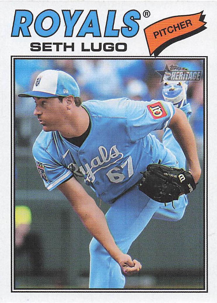 2026 Topps Heritage Baseball Seth Lugo #192