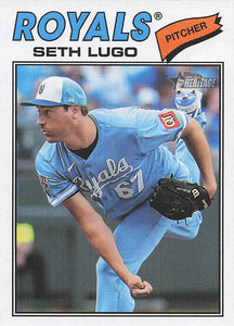 2026 Topps Heritage Baseball Seth Lugo #192