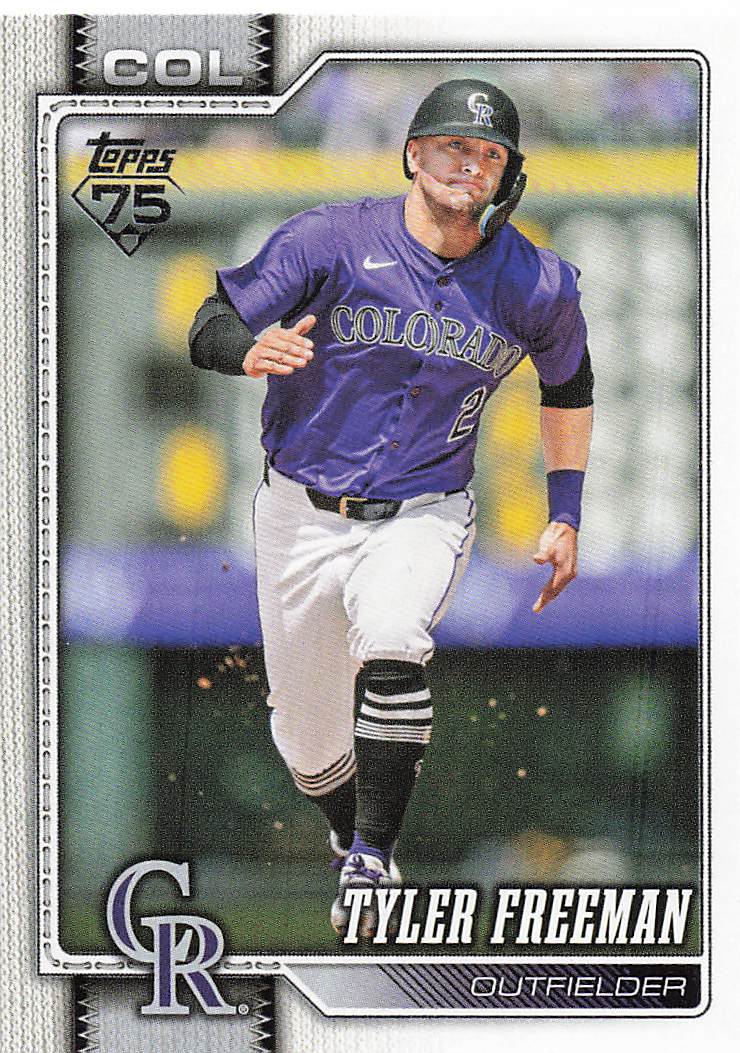 2026 Topps Baseball Tyler Freeman #199