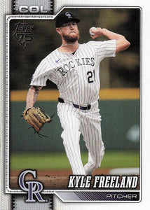 2026 Topps Baseball Kyle Freeland #106