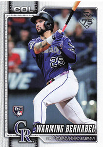 2026 Topps Baseball Warming Bernabel #55