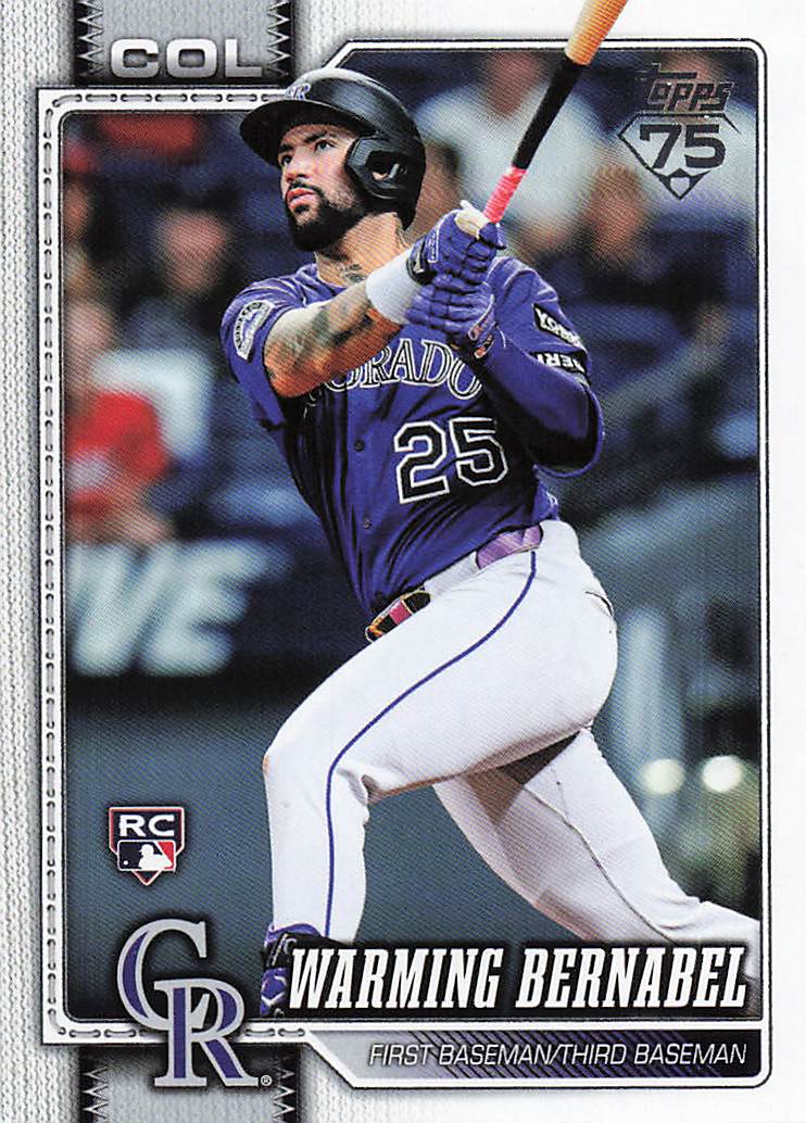 2026 Topps Baseball Warming Bernabel #55 Rookie