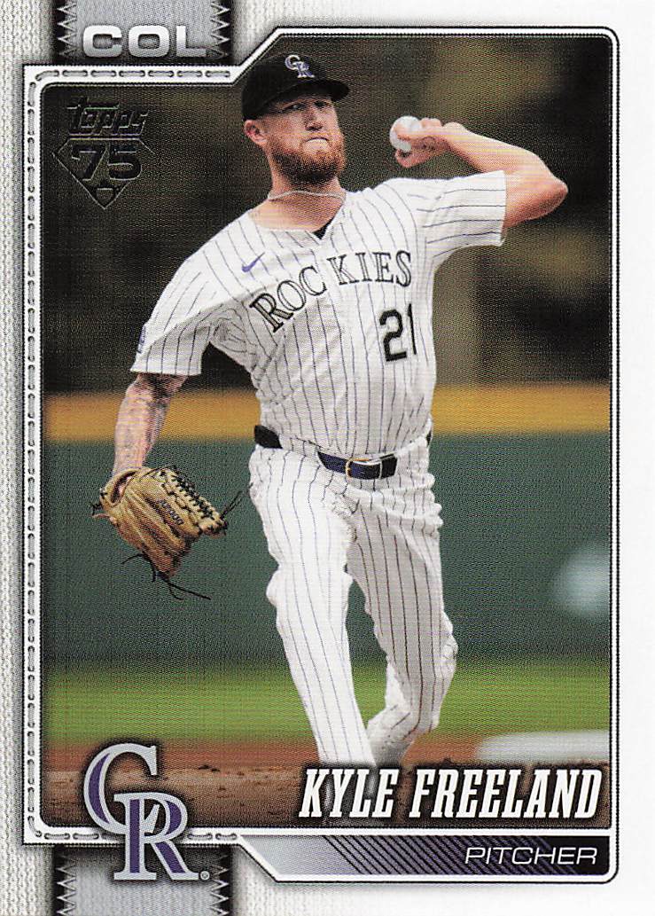 2026 Topps Baseball Kyle Freeland #106