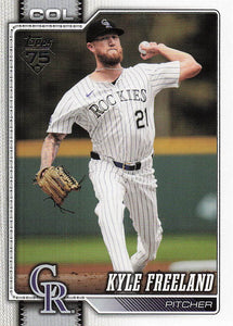 2026 Topps Baseball Kyle Freeland #106