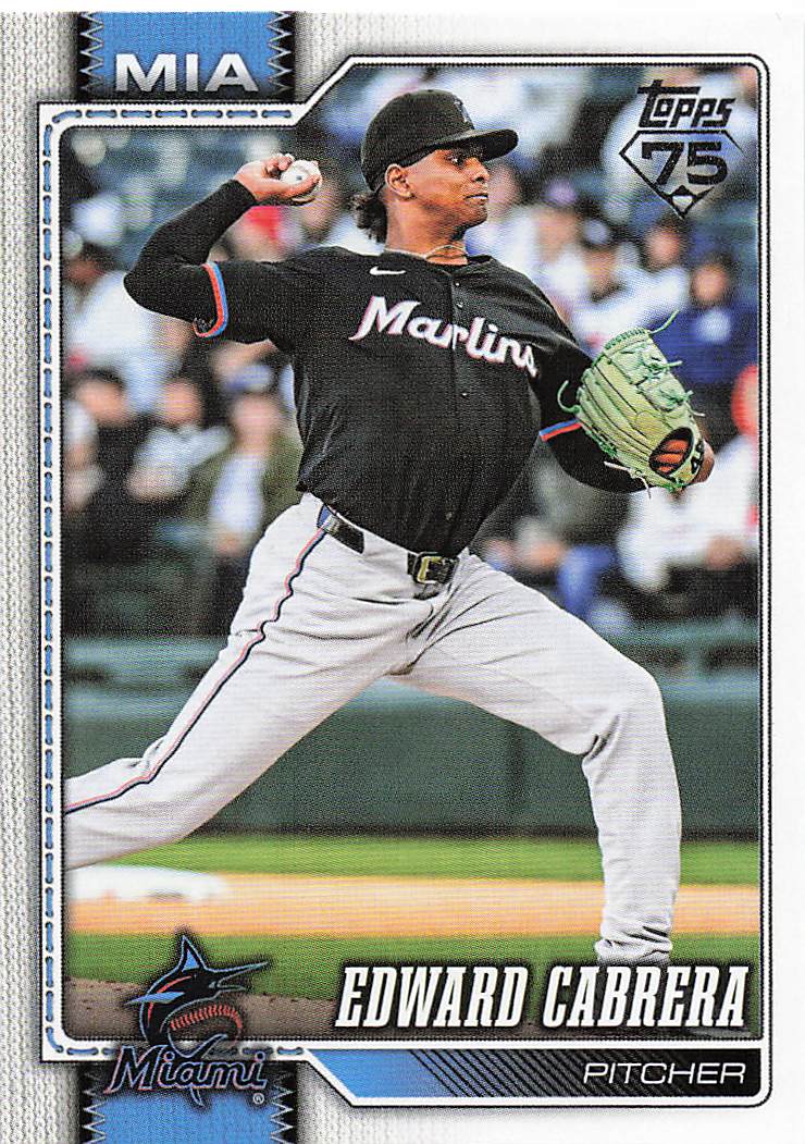 2026 Topps Baseball Edward Cabrera #288