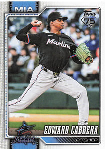 2026 Topps Baseball Edward Cabrera #288