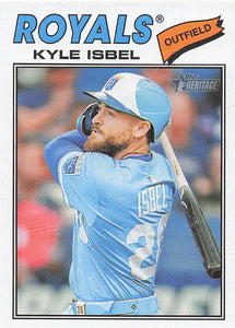 2026 Topps Heritage Baseball Kyle Isbel #365