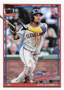 2026 Topps Baseball 1991 Topps Baseball José Ramírez #T91-69
