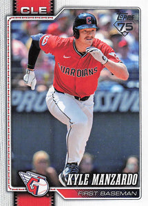 2026 Topps Baseball Kyle Manzardo #309