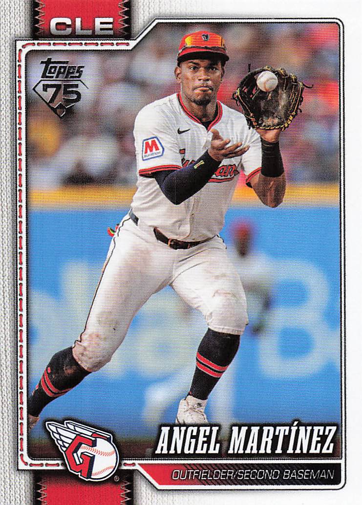 2026 Topps Baseball Angel Martínez #244