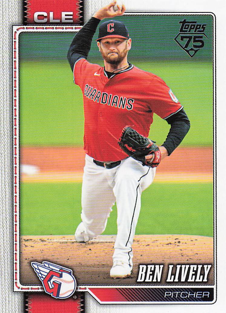 2026 Topps Baseball Ben Lively #109