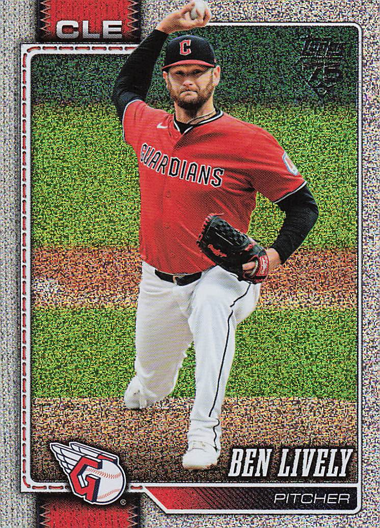 2026 Topps Baseball Sandglitter Ben Lively #109