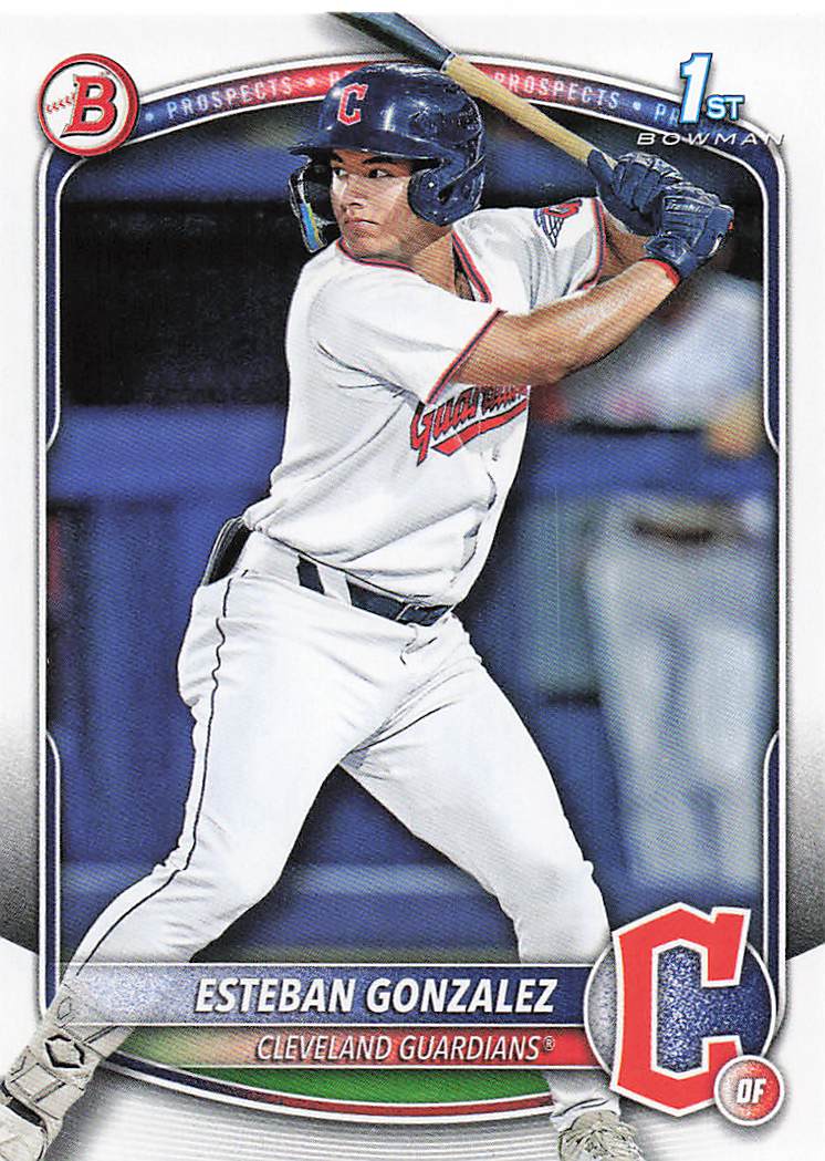 2025 Bowman Baseball Prospects Esteban Gonzalez #BP-70