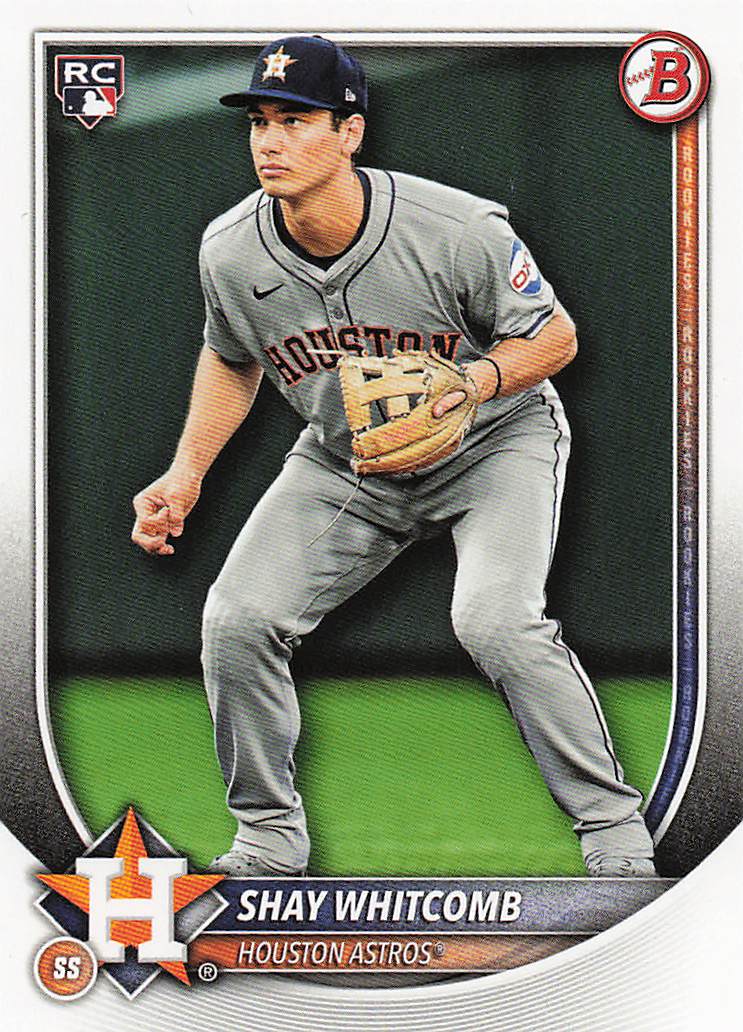 2025 Bowman Baseball Shay Whitcomb #47 Rookie