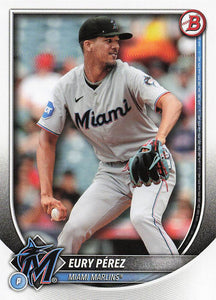 2025 Bowman Baseball Eury Pérez #39