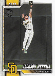 2026 Topps Baseball Jackson Merrill #229