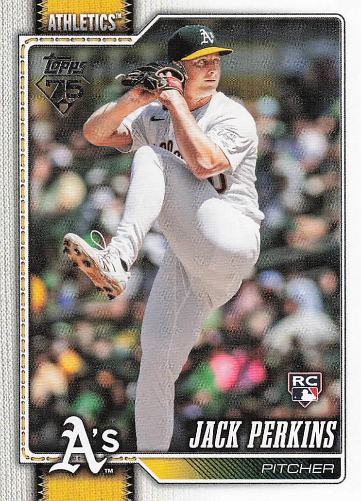 2026 Topps Baseball Jack Perkins #206 Rookie