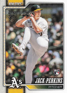 2026 Topps Baseball Jack Perkins #206 Rookie