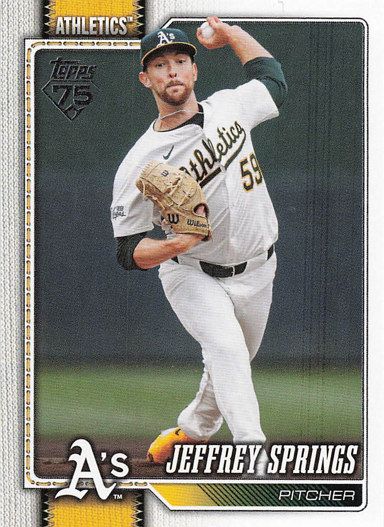 2026 Topps Baseball Jeffrey Springs #87