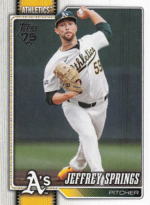 2026 Topps Baseball Jeffrey Springs #87