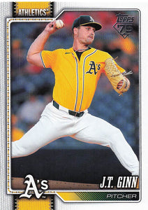 2026 Topps Baseball Wood J.T. Ginn #153