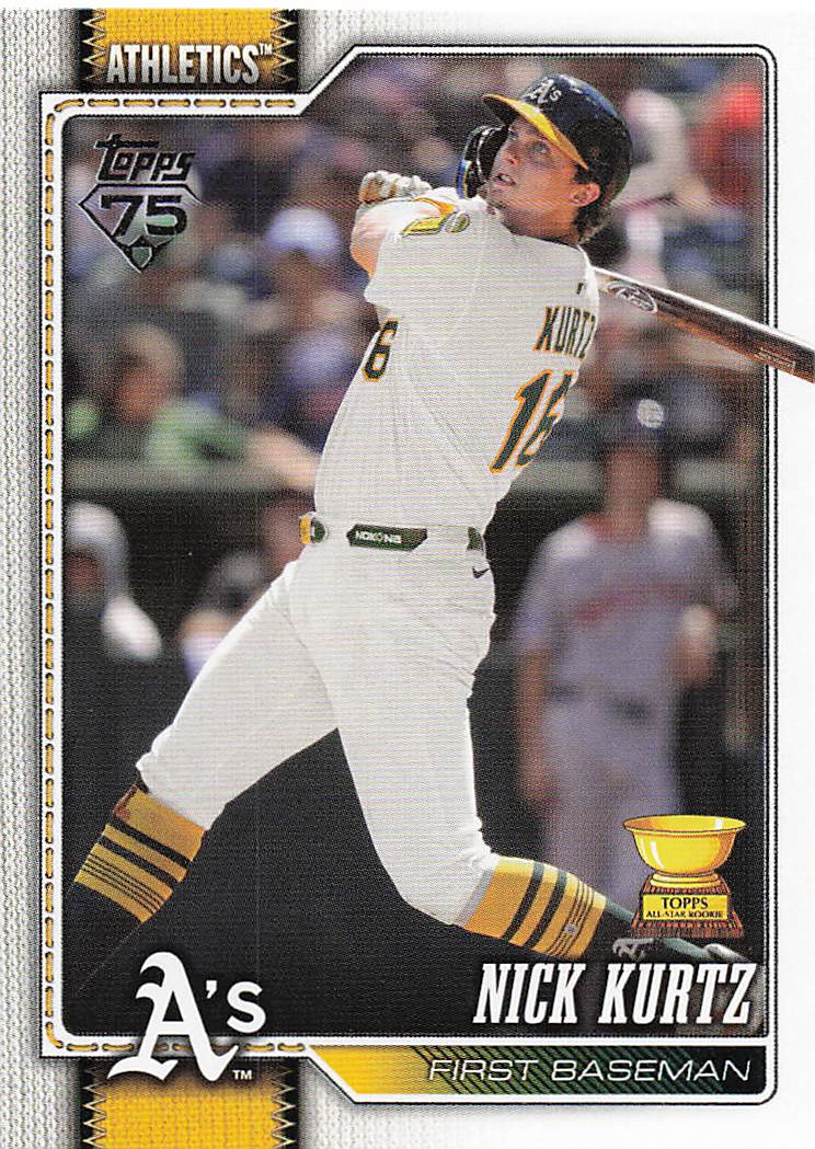 2026 Topps Baseball Nick Kurtz #97