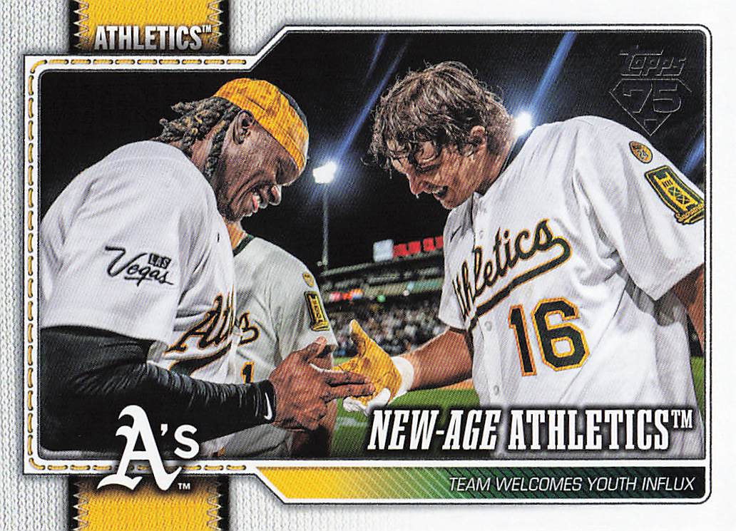 2026 Topps Baseball Rainbow Foil New-Age Athletics #122