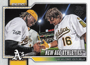 2026 Topps Baseball Rainbow Foil New-Age Athletics #122