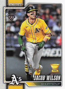 2026 Topps Baseball Jacob Wilson #240