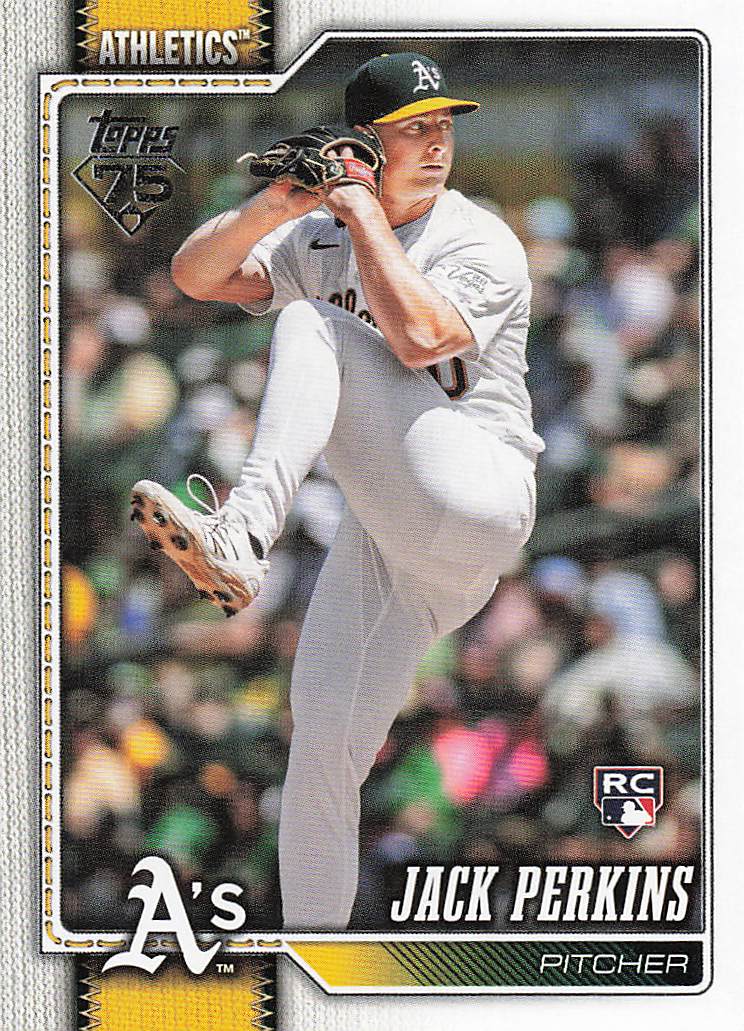2026 Topps Baseball Jack Perkins #206 Rookie