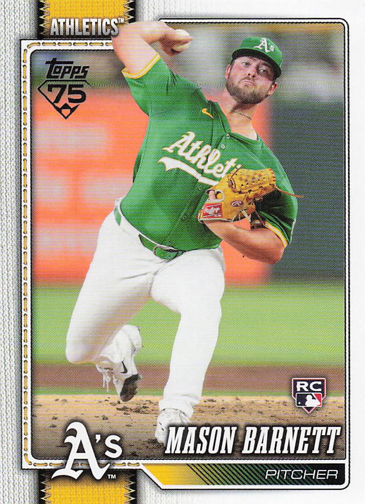 2026 Topps Baseball Mason Barnett #273 Rookie
