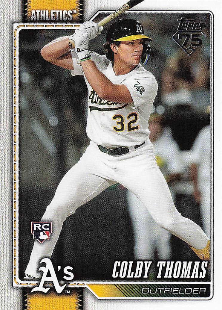 2026 Topps Baseball Colby Thomas #213 Rookie