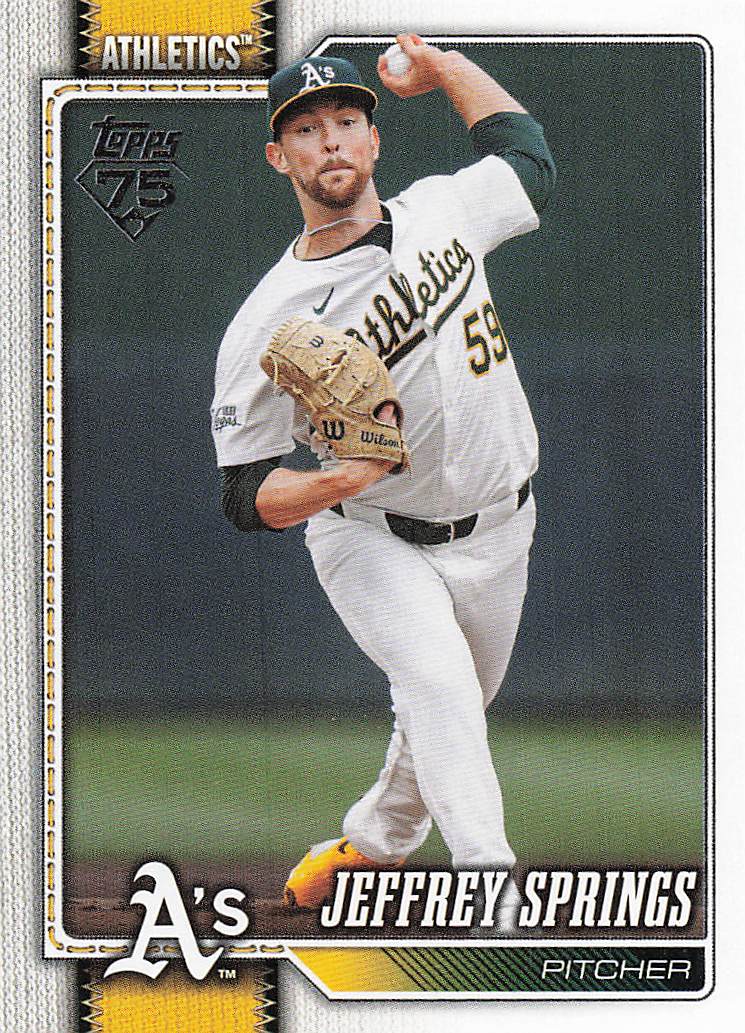 2026 Topps Baseball Jeffrey Springs #87