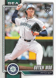 2026 Topps Baseball Bryan Woo #62