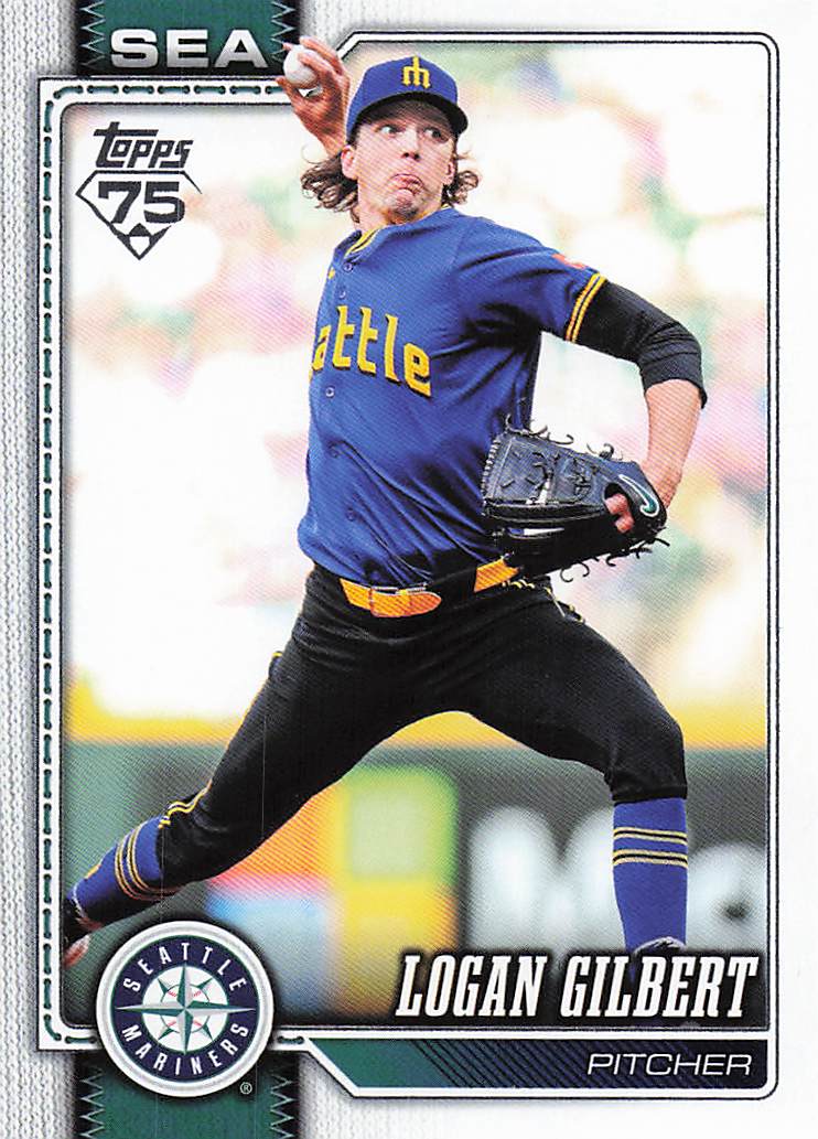 2026 Topps Baseball Logan Gilbert #235