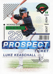 2024 Panini Prospect Edition Baseball Luke Keaschall #197