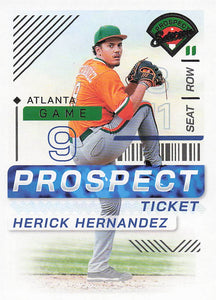 2024 Panini Prospect Edition Baseball Herick Hernandez #125