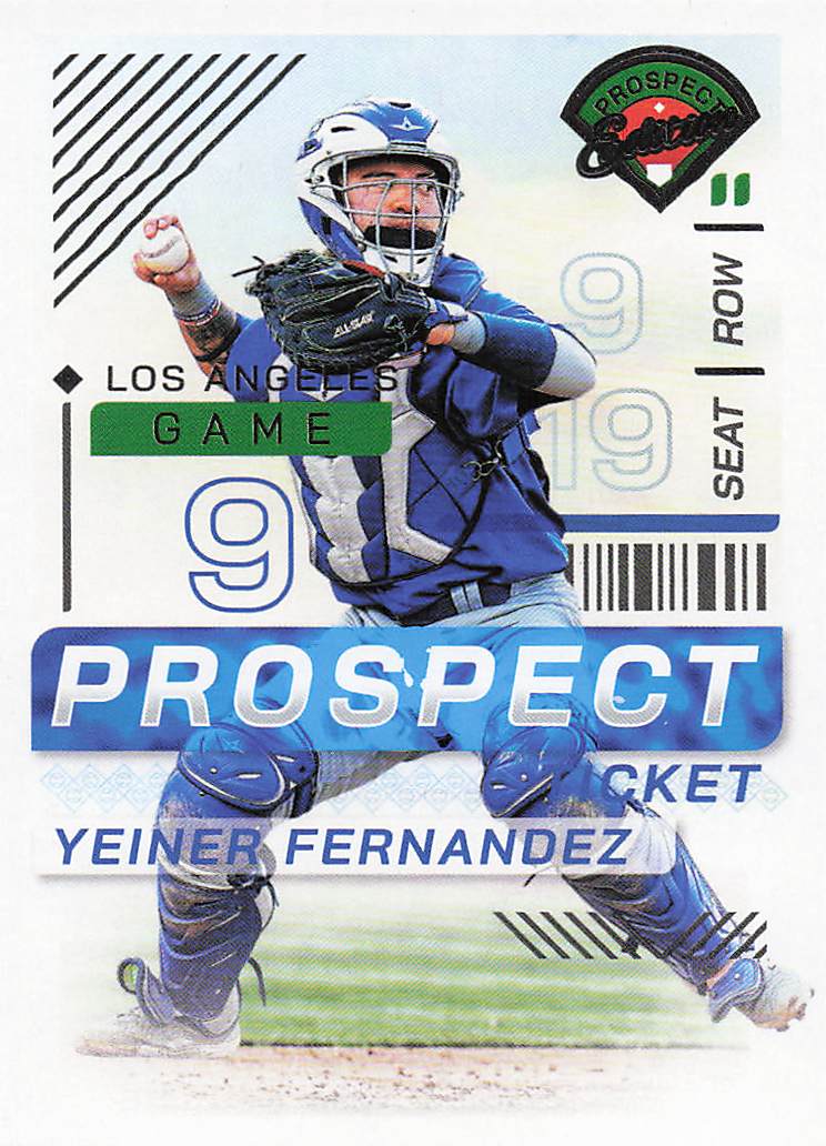 2024 Panini Prospect Edition Baseball Yeiner Fernandez #151
