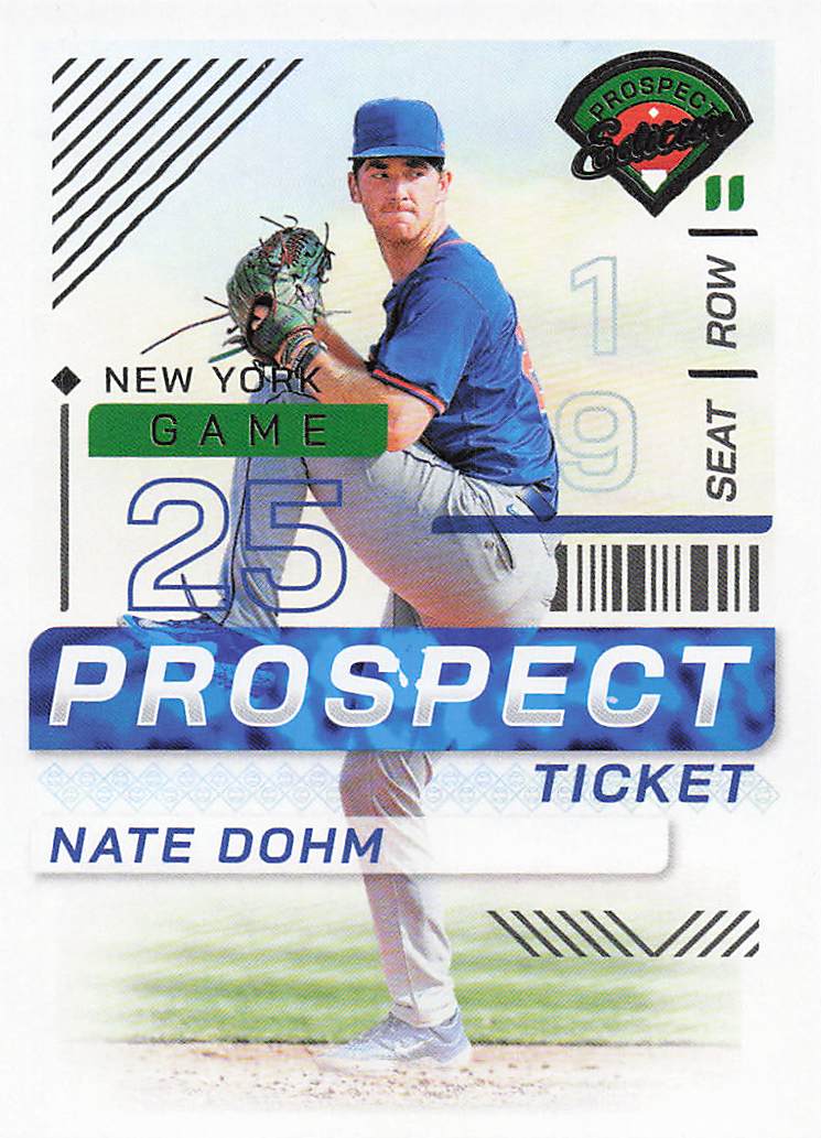 2024 Panini Prospect Edition Baseball Nate Dohm #155